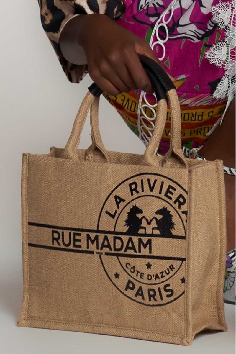 Bolso Cape Code M Jute Natural Rue Madam Paris - Outlet - Rue Madam Paris