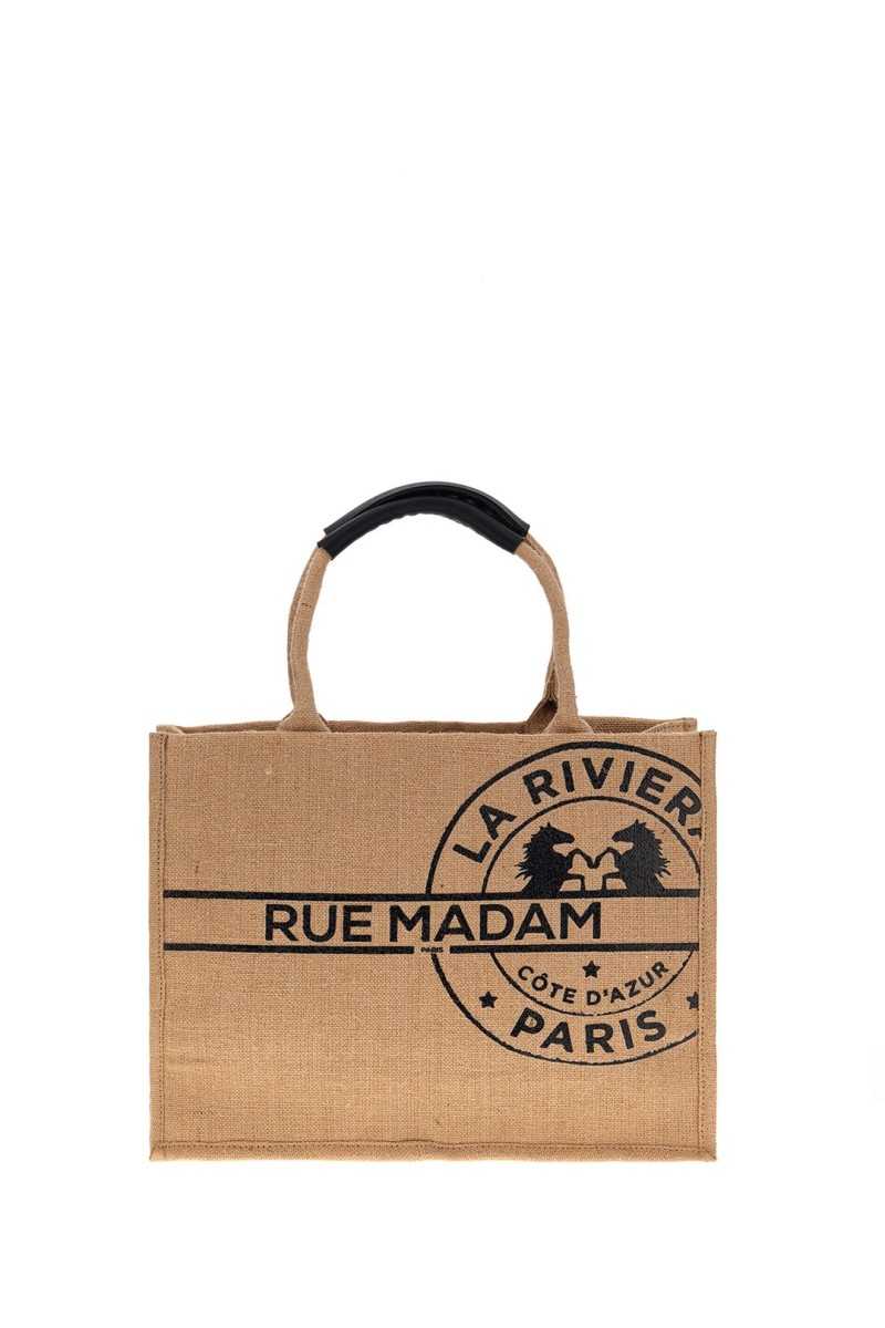 Bolso Cape Code T Jute Natural Rue Madam Paris - Outlet - Rue Madam Paris