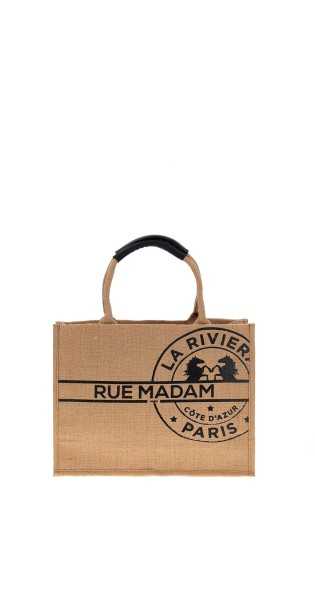 Bolso Cape Code M Jute Natural Rue Madam Paris - Outlet - Rue Madam Paris