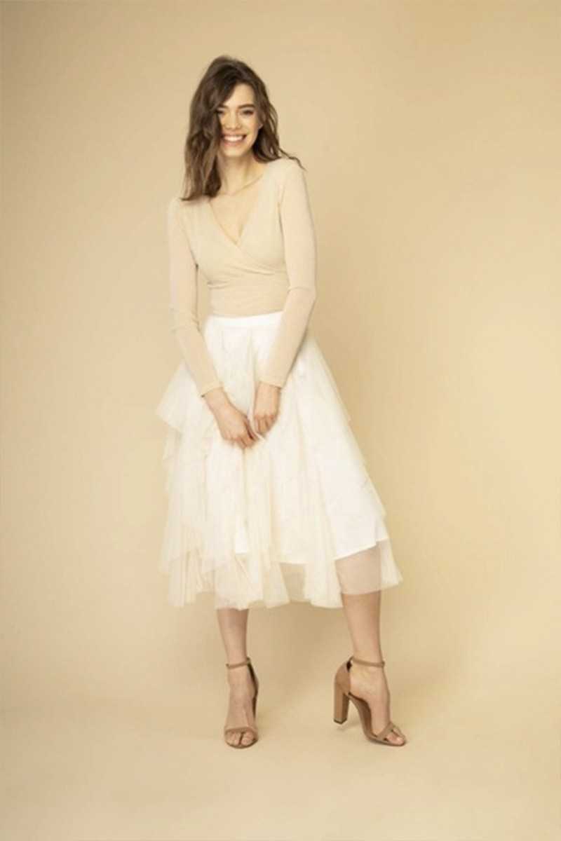 - Top Brillante Nude - Blusas / Camisas / Tops - Choklate Paris