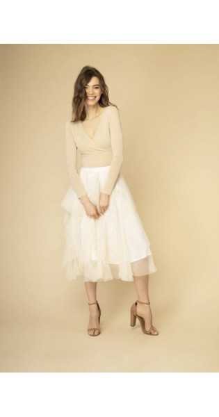 - Top Brillante Nude - Blusas / Camisas / Tops - Choklate Paris