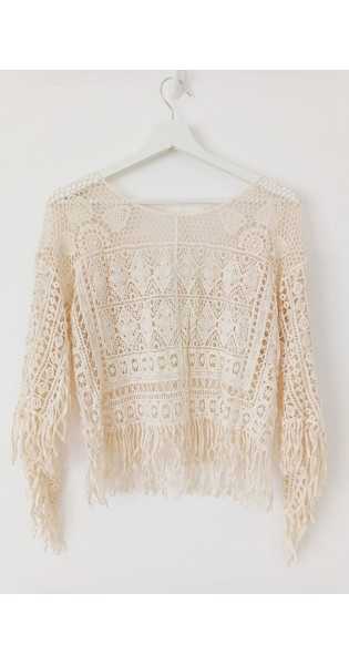 Jersey Crochet Algodón - Chaquetas / Kimonos - 28 de mayo
