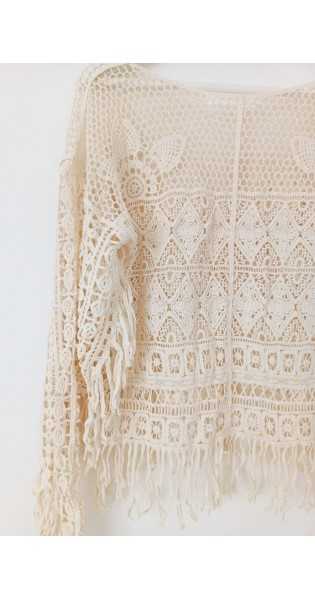 Jersey Crochet Algodón - Chaquetas / Kimonos - 28 de mayo