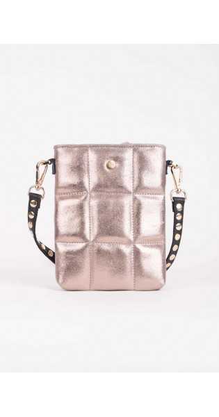 Piti Cuiti - Mini Bolso Grace Plata - Porta móvil - Piti Cuiti