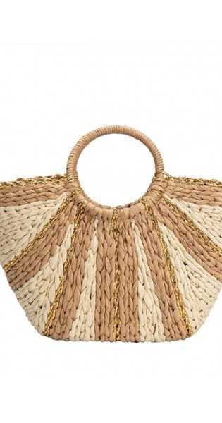 copy of MELIE BIANCO - Bolso Suzie de Paja Natural - Capazos - Melie Bianco