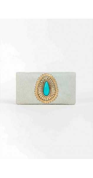 Piti Cuiti - Cartera Joya Azul - Bolsos cartera - Piti Cuiti