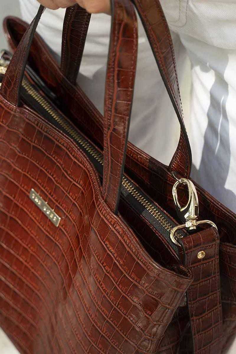 THE CODE - SHOPPER PATRICIA PRALINE - Bolsos: Estilo y Funcionalidad en Cada Detalle - THE CODE