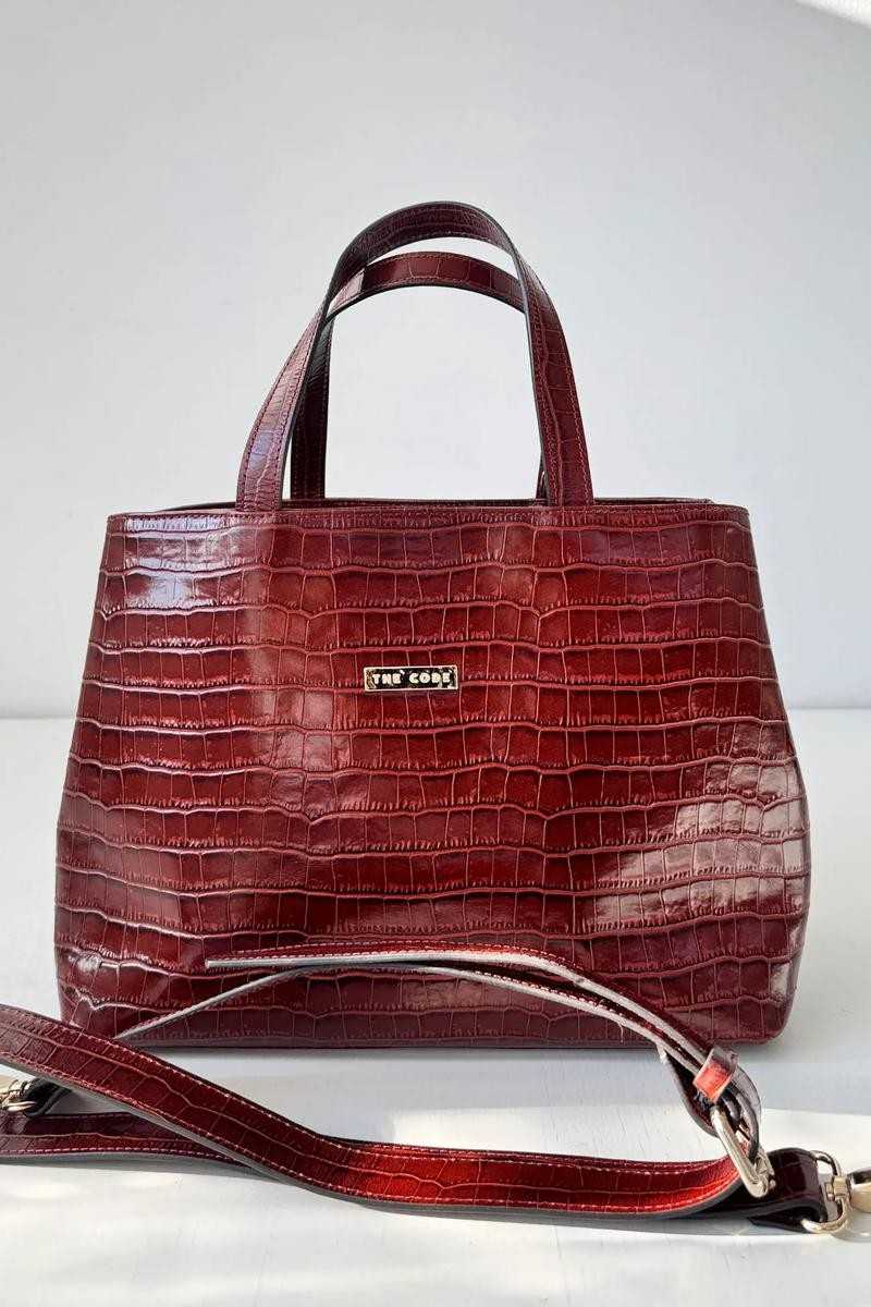 THE CODE - SHOPPER PATRICIA PRALINE - Bolsos: Estilo y Funcionalidad en Cada Detalle - THE CODE