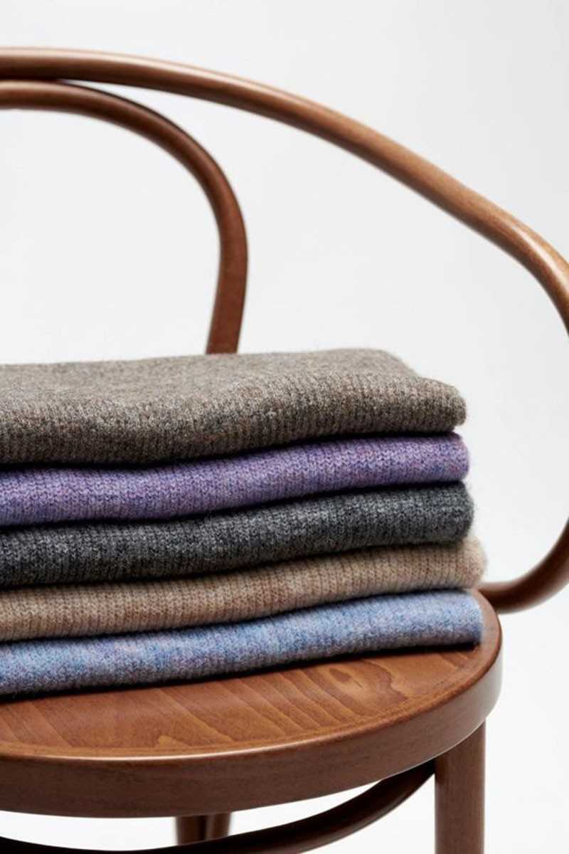 Moshi moshi mind - Bufanda Globe Rib - Gris Oscuro Jaspeado - Inicio - Moshi