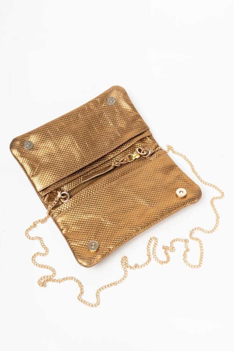 PITI CUITI - CARTERA JOYA COBRE - Bolsos: Estilo y Funcionalidad en Cada Detalle - Piti Cuiti