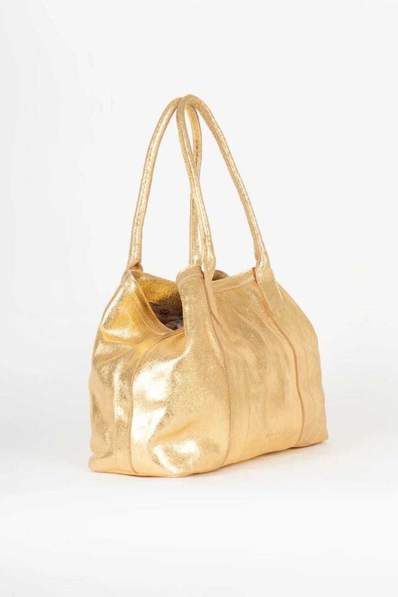 PITI CUITI - SHOPPER WINONA DORADO - Bolsos: Estilo y Funcionalidad en Cada Detalle - Piti Cuiti