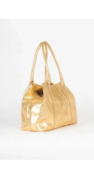 PITI CUITI - SHOPPER WINONA DORADO - Bolsos: Estilo y Funcionalidad en Cada Detalle - Piti Cuiti