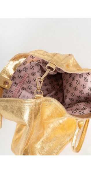 PITI CUITI - SHOPPER WINONA DORADO - Bolsos: Estilo y Funcionalidad en Cada Detalle - Piti Cuiti